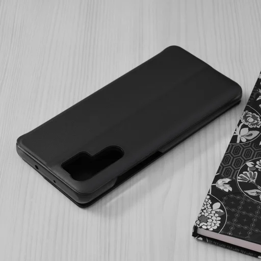  Techsuit - eFold sorozat - Huawei P30 Pro / P30 Pro Új Kiadás - Fekete tok - 2