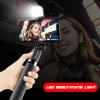  Techsuit - Selfie Bot (L03S) - Bluetooth távvezérlővel, stabil állvánnyal, LED világítással, 84 cm - Fekete thumbnail