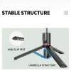  Techsuit - Szelfibot (L13) - Stabil, Hosszabbítható Állvány Bluetooth Távirányítóval, 113cm - Fekete thumbnail