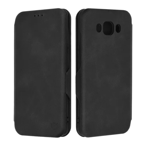  Techsuit - Biztonságos Pénztárca Plusz - Samsung Galaxy J7 2017 - Fekete tok - 1