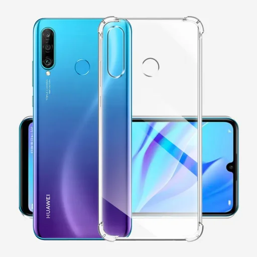  Techsuit - Átlátszó Szilikon - Huawei P30 Lite / P30 Lite Új Kiadás - tok - 4