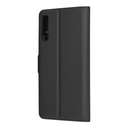  Techsuit - Bőrtok - Samsung Galaxy A7 2018 - Fekete tok - 5