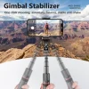  Techsuit - Szelfibot (L19) - Stabil Monopod/Tripod Bluetooth Távirányítóval, 400mAh, 70cm - Fekete thumbnail