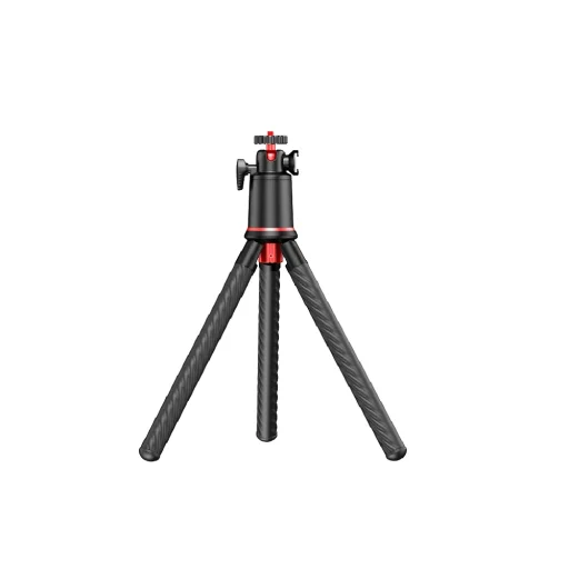  Techsuit - Szelfibot (C03) - Rugalmas teleszkópos rúd állvánnyal, távirányítóval, 360 fokos gömbfejjel, 64 cm - Fekete - 3