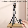 Yesido - Szelfibot (SF17) - állvánnyal és távirányítóval, Bluetooth 5.0, Android - Fekete thumbnail