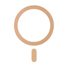 Techsuit - MagSafe Adapter (MPR5) - Kerek Alakú, Alumínium Ötvözet, 3M - Narancssárga