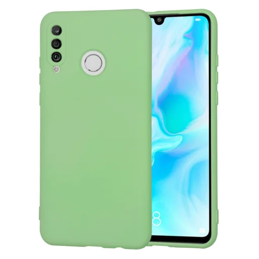  Techsuit - SoftFlex - Huawei P30 Lite / P30 Lite Új Kiadás - Menta Zöld tok - 1