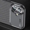  Techsuit - Szénszál - iPhone 16 Plus - Fekete tok thumbnail