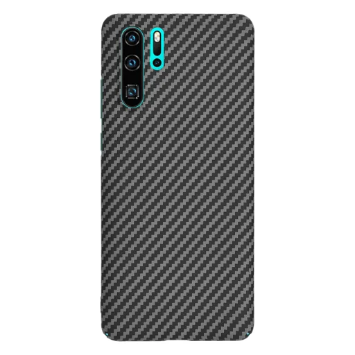  Techsuit - Carbonite FiberShell - Huawei P30 Pro / P30 Pro New Edition - Fekete tok - 3