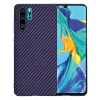  Techsuit - Carbonite Fibrakagyló - Huawei P30 Pro / P30 Pro New Edition - Lila tok thumbnail