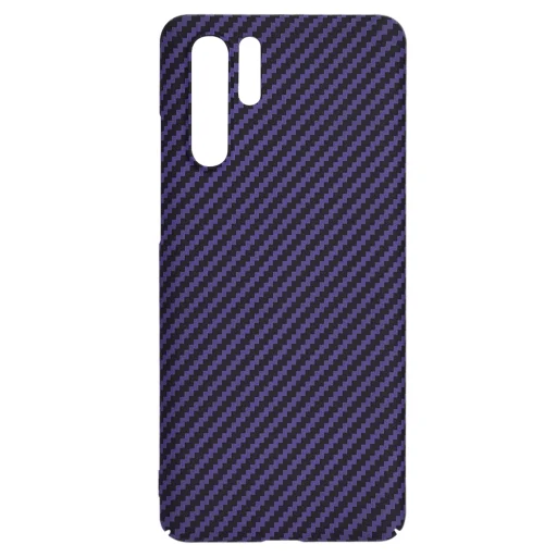  Techsuit - Carbonite Fibrakagyló - Huawei P30 Pro / P30 Pro New Edition - Lila tok - 4