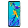  Techsuit - Karbonit Szálas Héj - Huawei P30 - Zöld tok thumbnail