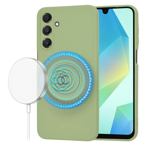  Techsuit - SoftFlex MagSafe - Samsung Galaxy A16 4G / A16 5G - Matcha tok - 1
