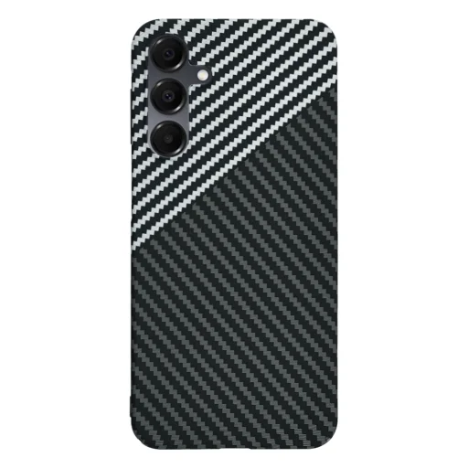  Techsuit - Carbonite FiberShell - Samsung Galaxy A16 4G / A16 5G - Lopakodó Szürke tok - 3