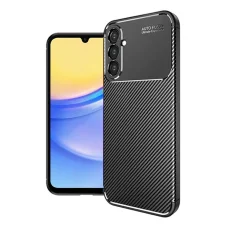  Techsuit - CarbonFiber - Samsung Galaxy A16 4G / A16 5G - Fekete tok