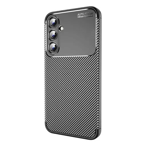  Techsuit - CarbonFiber - Samsung Galaxy A16 4G / A16 5G - Fekete tok - 2