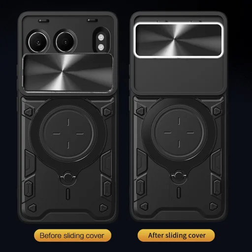  Techsuit - CamGuard Pro - OnePlus Nord 4 - Fekete tok - 3