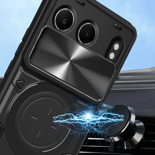  Techsuit - CamGuard Pro - OnePlus Nord 4 - Fekete tok - 6