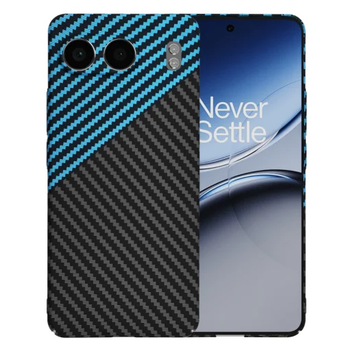  Techsuit - Szénszálas héj - OnePlus Nord 4 - Kék Pulzus tok - 1