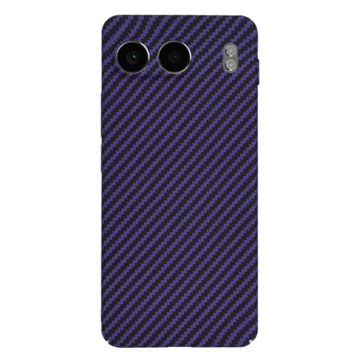  Techsuit - Szénszálas Borítás - OnePlus Nord 4 - Lila tok - 3