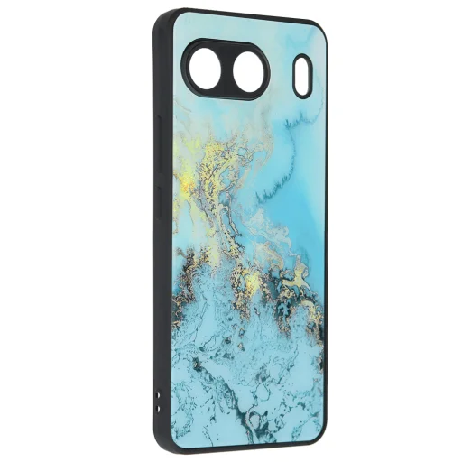  Techsuit - Glaze Sorozat - OnePlus Nord 4 - Kék Óceán tok - 3