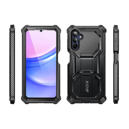  Samsung Galaxy A16 4G / A16 5G Fekete I-Blason Armorbox tok - 2