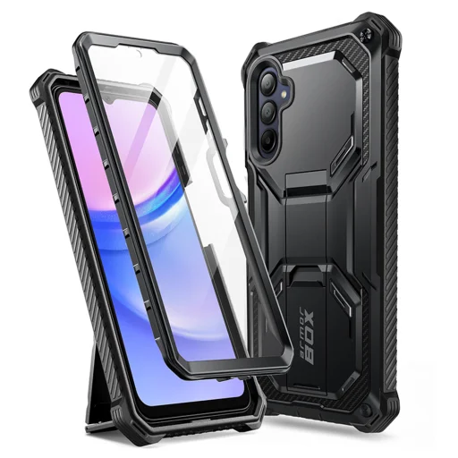  Samsung Galaxy A16 4G / A16 5G Fekete I-Blason Armorbox tok - 1