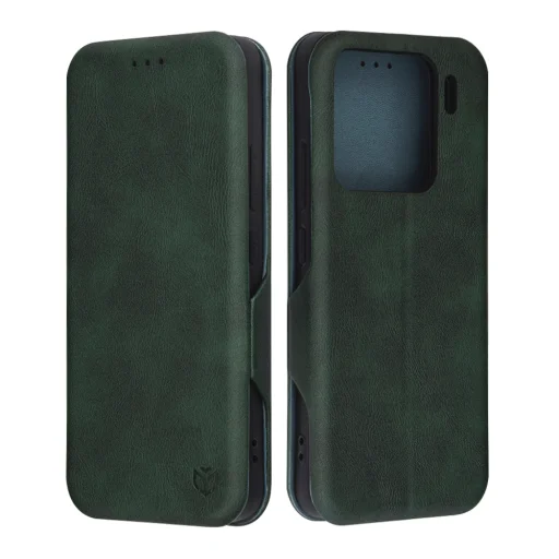  Techsuit - Biztonságos Tárca Plusz - Xiaomi 15 - Zöld tok - 1