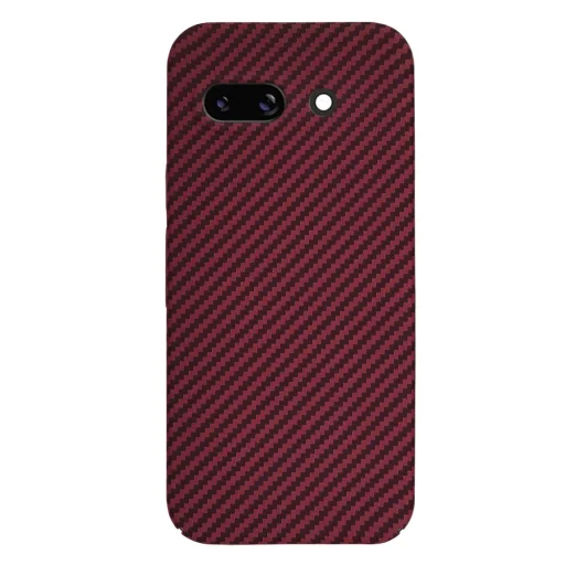  Techsuit - Carbonit Szálhéj - Google Pixel 9a - Piros tok - 3