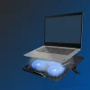 Havit - Hűtőpad (F2067) - Laptophoz, 9 - 18,3", 2x USB2.0, 1000 - 1200 RPM, 3 ventilátor, Állítható sebesség - Fekete thumbnail