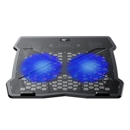 Havit - Laptop hűtő pad (F2075) - 10 - 15,6", 2x USB, 26dBA - Fekete - 3