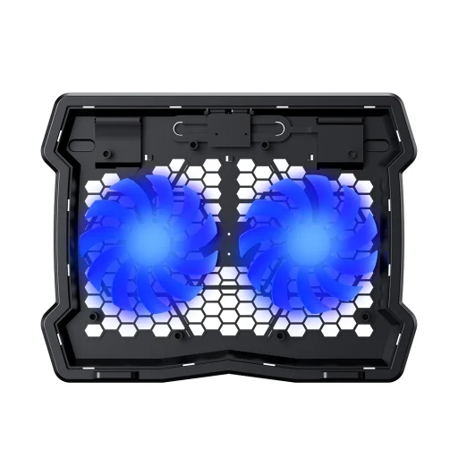 Havit - Laptop hűtő pad (F2075) - 10 - 15,6", 2x USB, 26dBA - Fekete - 4