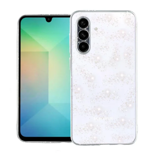  Techsuit - SparkleSkin sorozat - Samsung Galaxy A26 5G - Átlátszó tok - 1