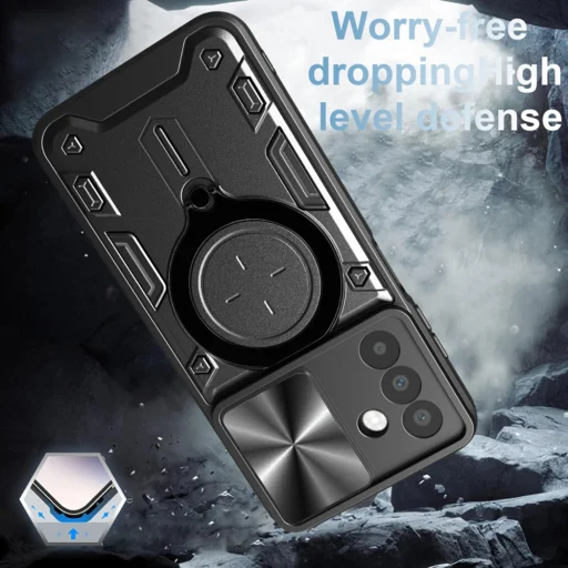  Techsuit - CamGuard Pro - Samsung Galaxy A26 5G - Kék tok - 5