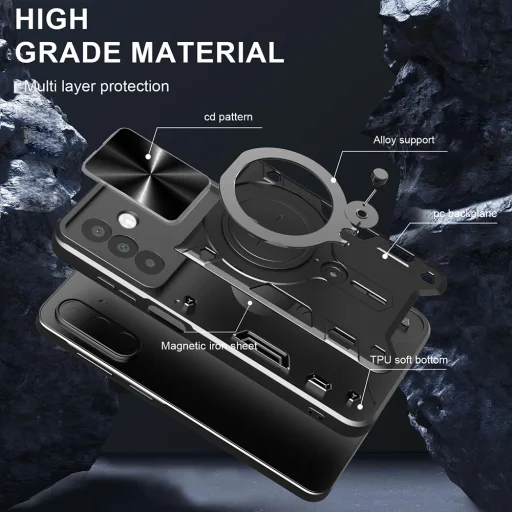  Techsuit - CamGuard Pro - Samsung Galaxy A26 5G - Kék tok - 3