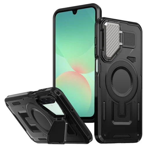  Techsuit - CamVault MagSafe - Samsung Galaxy A26 5G - Fekete tok - 1