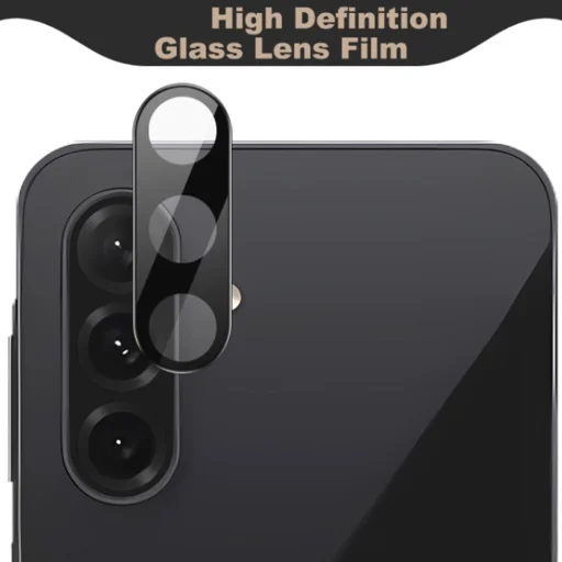  Techsuit - Teljes Kameraüveg - Samsung Galaxy A26 5G - Fekete üvegfólia - 3