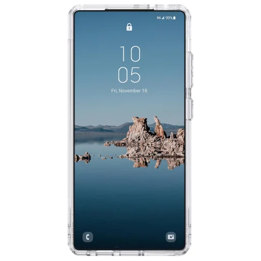  UAG - Plyo Pro MagSafe - Samsung Galaxy S25 Ultra - Fekete Áttetsző Ombre tok - 4
