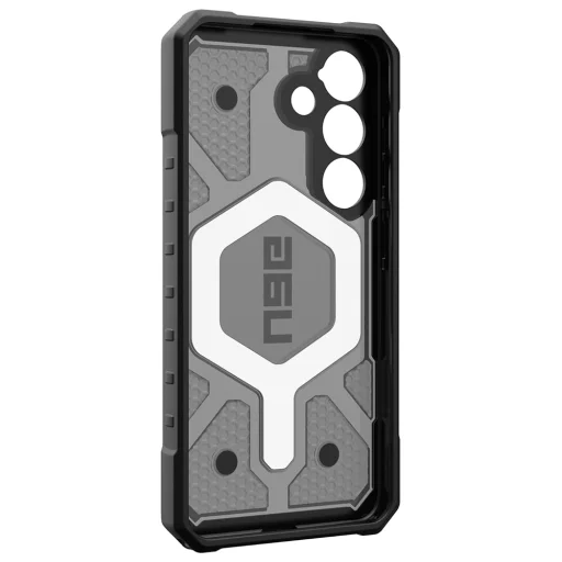  UAG - Pathfinder Clear MagSafe - Samsung Galaxy S25 - Hamuszürke tok - 3