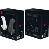 Techsuit - Vezeték nélküli töltőállomás 3in1 (T3) - Telefonhoz / AirPods-hoz / Galaxy Watch-hoz, 10W Type-C kábellel - Fekete thumbnail