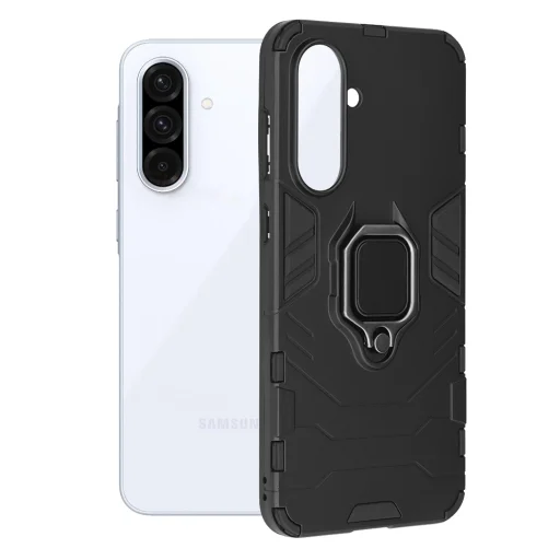 Techsuit - Szilikon Pajzs - Samsung Galaxy A36 5G / A56 5G - Fekete tok - 1