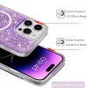  Techsuit - Csillogó Glitter MagSafe - Samsung Galaxy A36 5G / A56 5G - Fehér tok thumbnail