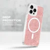 Techsuit - Csillogó Glitter MagSafe - Samsung Galaxy A36 5G / A56 5G - Fehér tok thumbnail