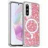  Techsuit - Csillogó Glitter MagSafe - Samsung Galaxy A36 5G / A56 5G - Rózsaszín tok thumbnail