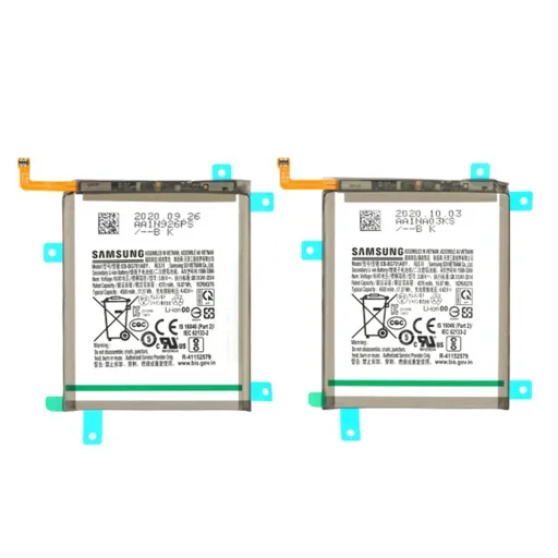  Samsung - Eredeti Okostelefon Akkumulátor EB-BG781ABY (14722) - Samsung Galaxy S20 FE / A52 / A52s, GH82-24205A - 4500mAh - Szürke - 1