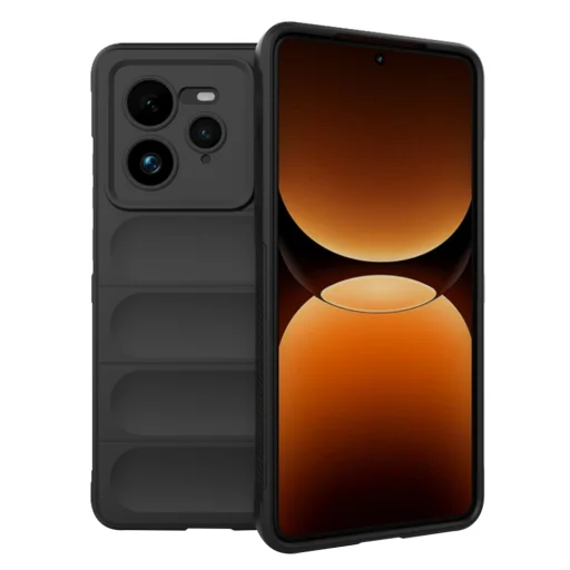  Techsuit - Varázspajzs - Realme GT 7 Pro - Fekete tok - 1