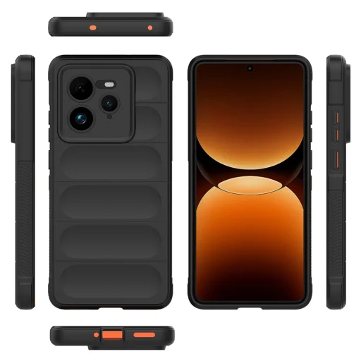  Techsuit - Varázspajzs - Realme GT 7 Pro - Fekete tok - 2