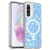  Techsuit - Csillogó Glitter MagSafe - Samsung Galaxy A36 5G / A56 5G - Kék tok thumbnail