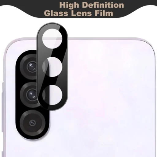  Techsuit - Teljes Kameravédő Üveg - Samsung Galaxy A56 5G - Fekete üvegfólia - 3