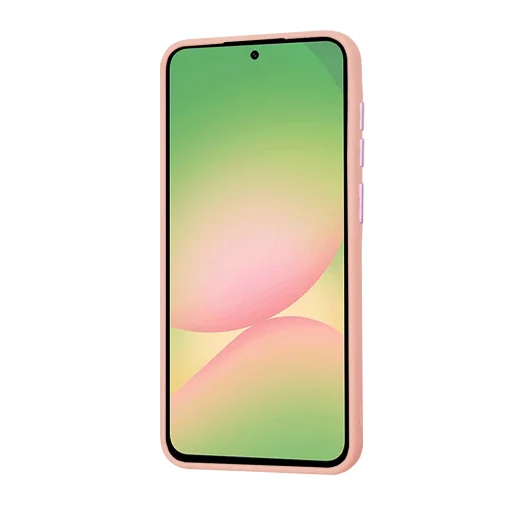 Techsuit - HaloFrost Séria - Samsung Galaxy A56 5G - Snové ružové puzdro - 2